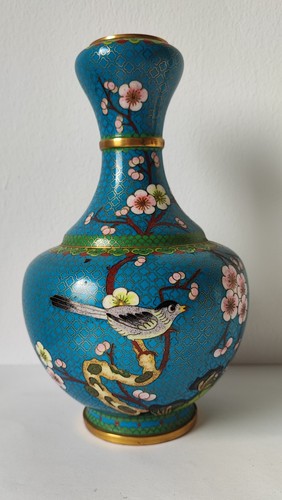 Antico vaso cinese - , cloisonné