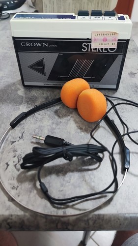 Crown cs11 walkman radio - walkman,