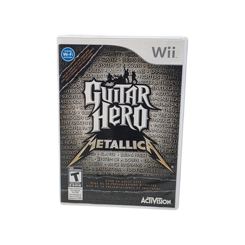 Guitar hero metallica nintendo - guitar,