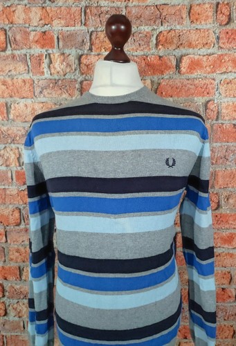 Maglione girocollo righe - a,