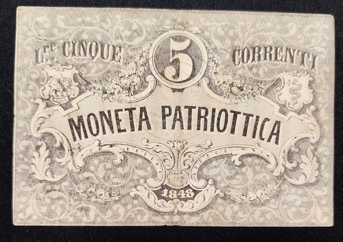 Lire correnti 1848 - 1848, moneta