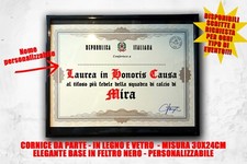 Laurea quadro tifoso calcio squadra sport ultras mira (venezia)