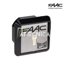 Selettore chiave da incasso FAAC T21I originale per automazione cancelli e porte