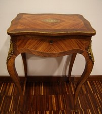 Antica toilette francese del 1800 stile Luigi XV in bois de rose - Francia -1800