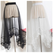 Women Lace Petticoat Skirt