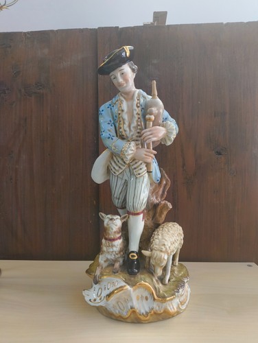 Figura grande pastore con - di,