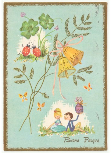 1966 bambini uovo pasqua - uovo, di