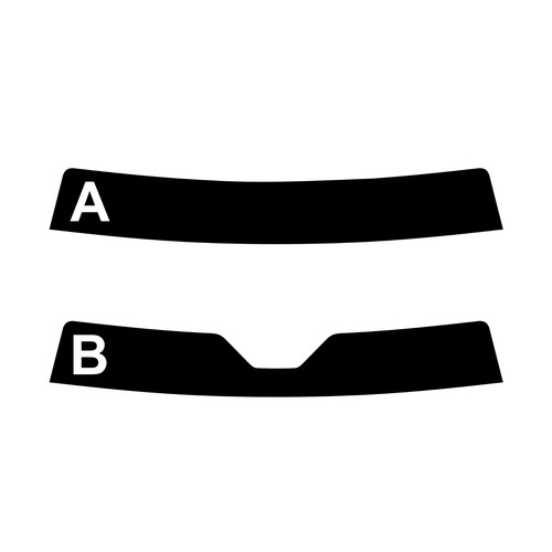 Fascia parasole parabrezza - parasole,