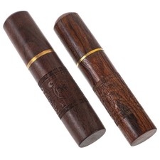  2 Pcs Custodia Per Aghi Portatile Tubo Dell'ago Compatto Contenitore Da Cucito