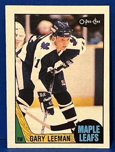 1987 pee chee gary - 1987-88, leeman