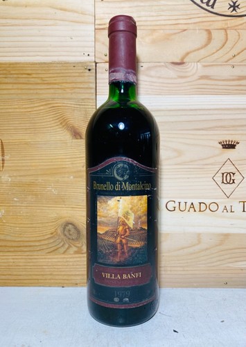 1979 castello banfi brunello - castello,