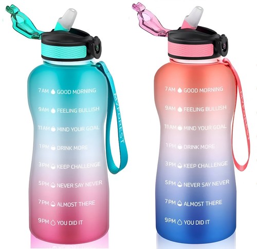 Borraccia con cannuccia - 2l,