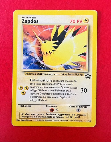 Lotto carte pokemon zapdos - pokemon,