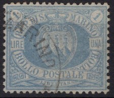 SAN MARINO 1894-99 STEMMA 1