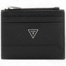 Moda Portafoglio GUESS Uomo Nero - SMBAGRLEA03BLA