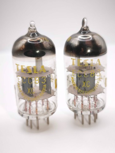 Matched pair ecc83 tesla - matched,