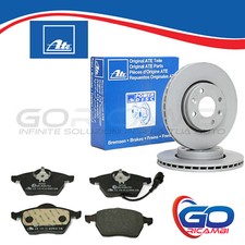DISCHI FRENO E PASTIGLIE FRENO ATE ANTERIORE AUDI A3 SEAT LEON VW GOLF IV POLO