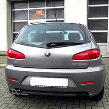 Fox Scarico Sportivo Alfa Romeo 147 1.6l U.2.0l 2x70 77/88/110KW Acciaio Inox