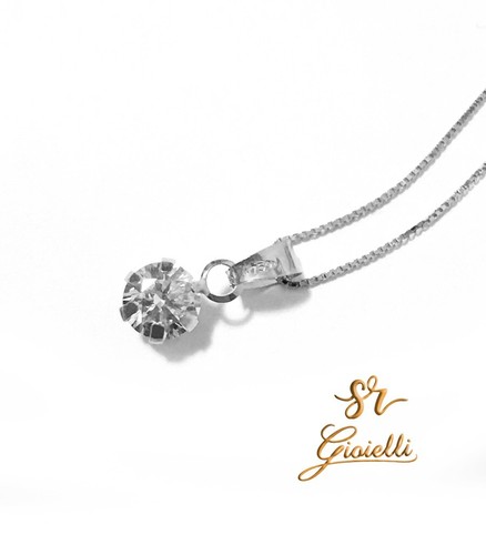 Collana punto luce - luce, oro