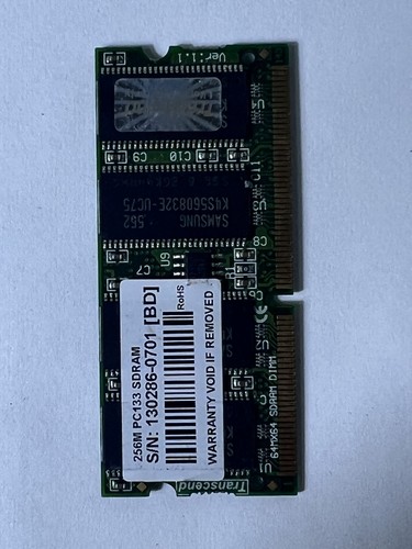 Transcend 256m pc133 sdram - 256m,