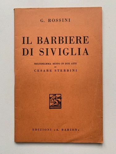 Antico libretto opera lirica - libretto, d'opera