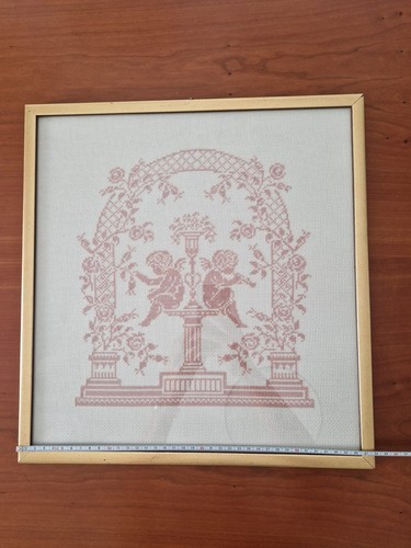 Quadro ricamato mano - quadro, a
