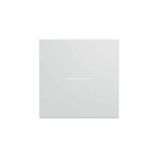 Hager Gallery WXD001B Abbellitore per interruttore a luce - 2 moduli - bianco
