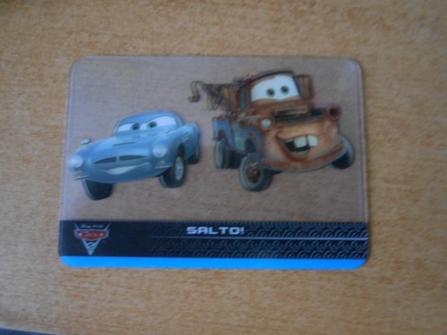 Figurina lamincards cars - cars,