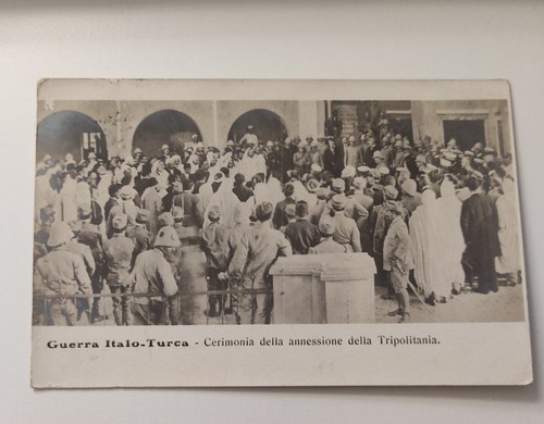 Cartolina guerra italo turca - guerra,
