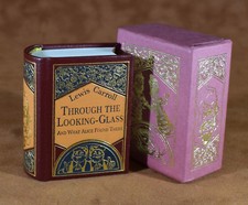 MINIATURE BOOK  Lewis Carroll Through the Looking-Glass