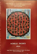 Achille Incerti pittore, Reggio Emilia, Palazzo del Capitano del Popolo 1978