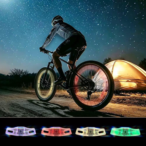 Luci riflettori raggi bici - luci,