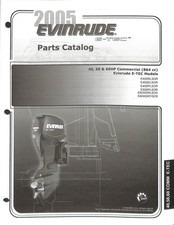 Manuale catalogo ricambi fuoribordo commerciale Evinrude E-TEC 40 50 60CV 2005