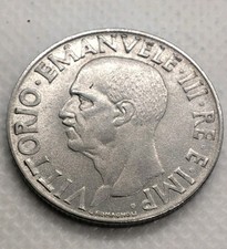 Moneta 1 Lira Impero Vittorio