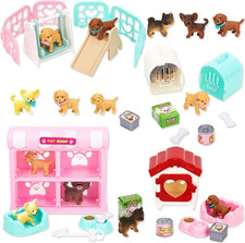 27 Pezzi Mini Figurine Di