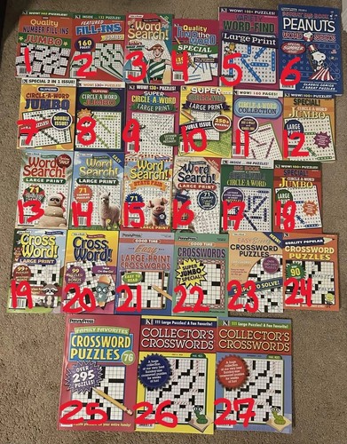Lot puzzle books word - of,
