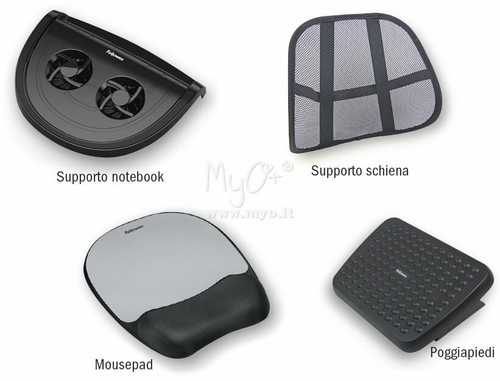 Kit ergonomico notebook - kit,