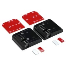 KIT LUCI LED LOGO PROIETTORE  A U D I BATTERIA SENSORE ON OFF MAGNETICO 7W