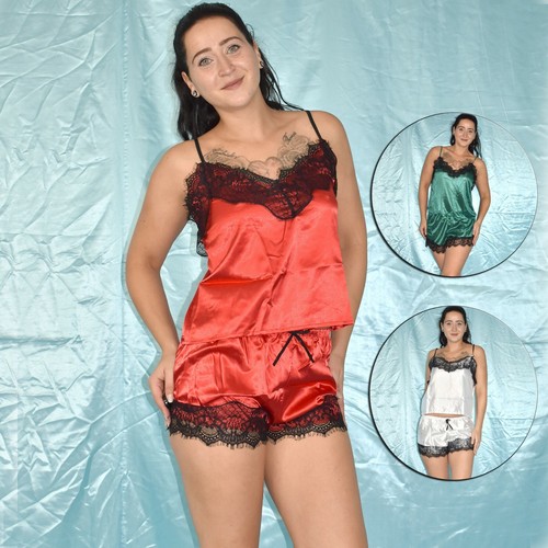 Set pigiama raso lucido - pigiama,