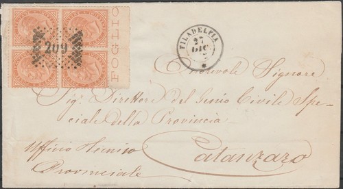048 1872 piego di lettera - 048,