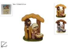 Presepe Natività Abiti Rigati
