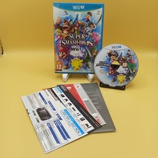 SUPER SMASH BROS Wii U (PAL) COMPLETO manuali PIN • Italiano • Disco come NUOVO