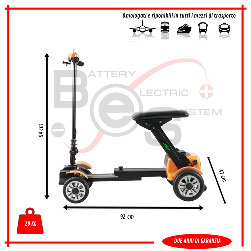 Fdb05 scooter elettrico - elettrico, 4