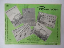 RIVAROSSI TRENO RR CATALOGO 60 trenino locomotiva Tromby Udine
