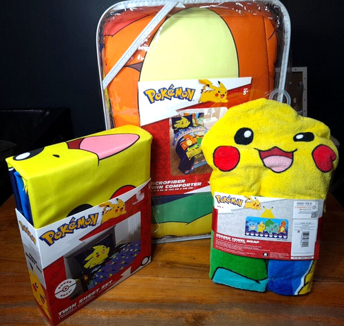 Pokémon pikachu set letto - pikachu,