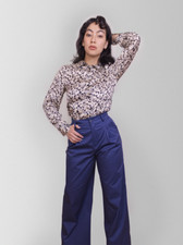 Camicia Donna Floreale in Seta e Viscosa - PRANI