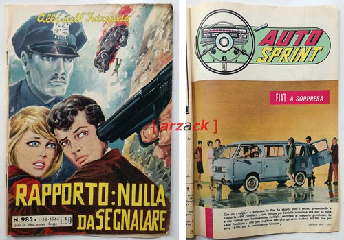 Albi dell intrepido 985 - 985, auto