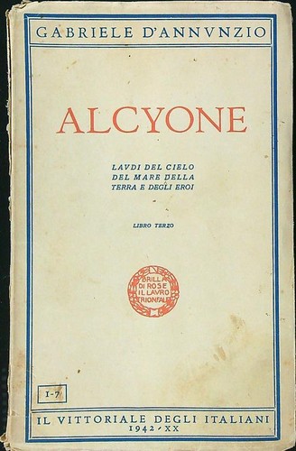 Alcyone annunzio il - alcyone,