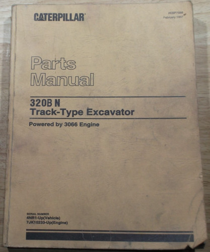 Manuale parti escavatore - di,