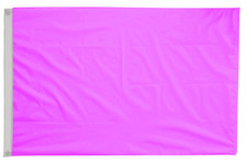 Bandiera rosa semplice con